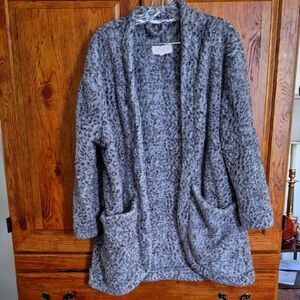 Danskin Plush Cardigan L / XL